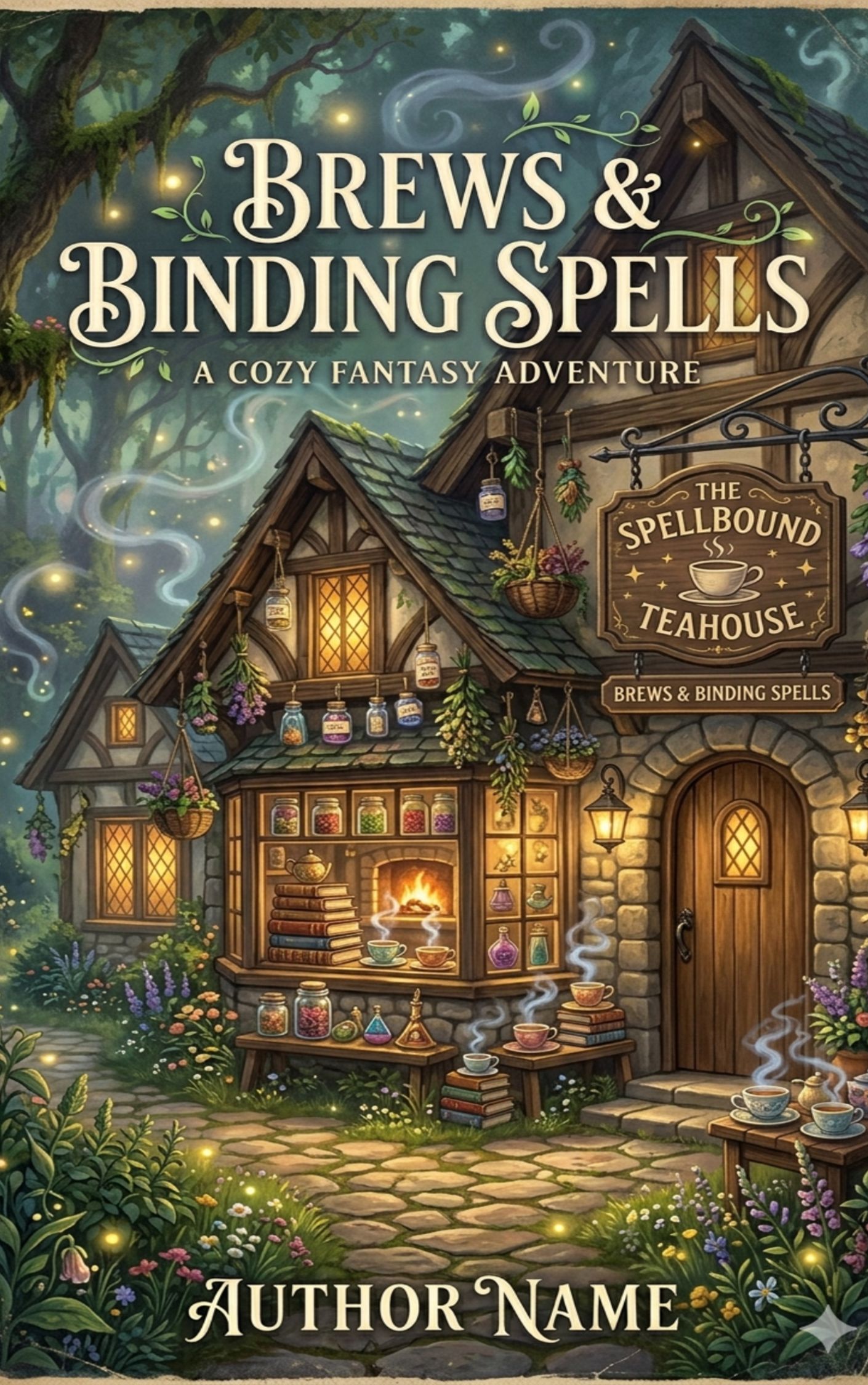 Cozy Fantasy Book Cover Bundle (3 Covers) - Image 3