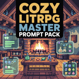 Cozy LitRPG Master Prompt Pack