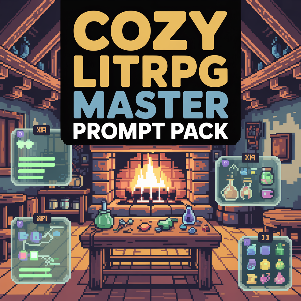 Cozy LitRPG Master Prompt Pack