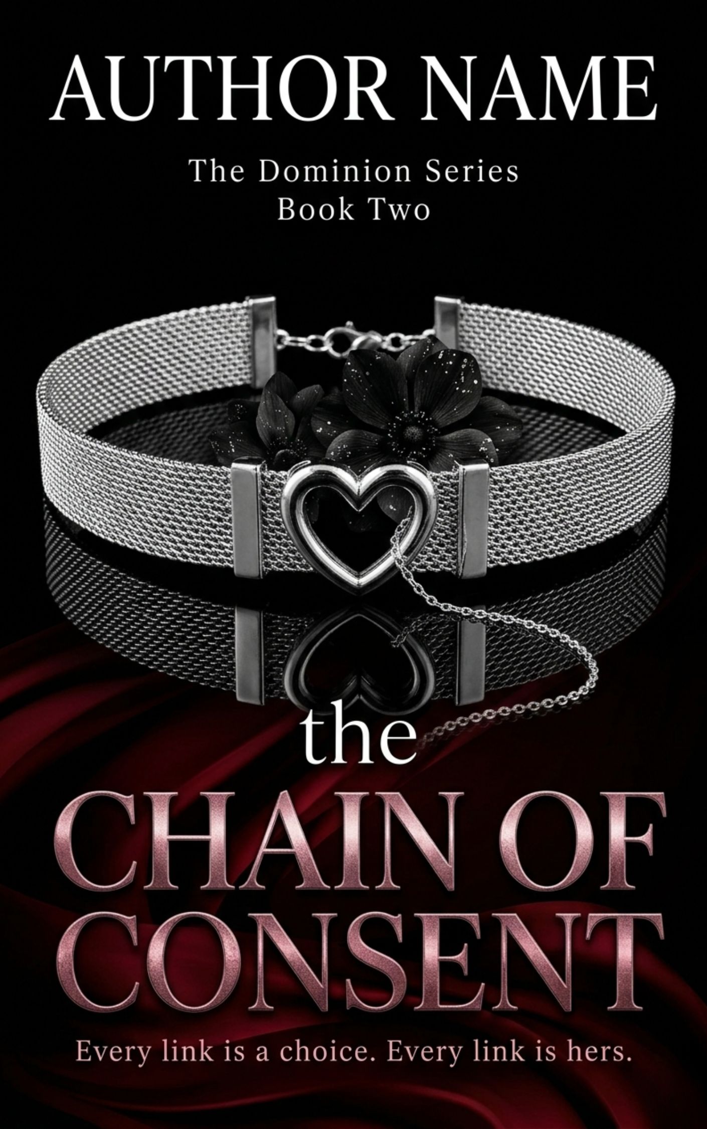 Dark Romance Book Cover Bundle – 3 Minimalist Covers - Image 3