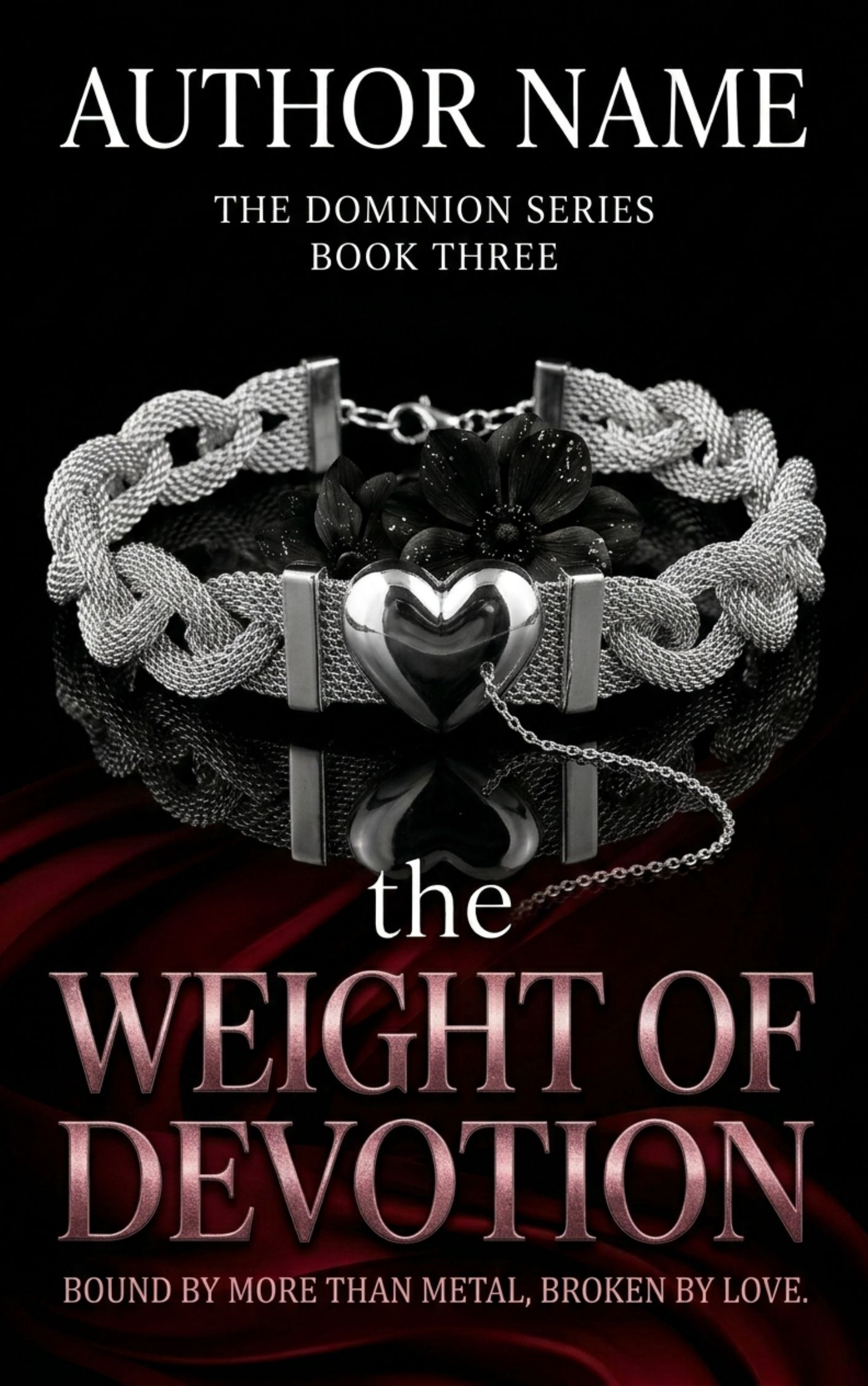 Dark Romance Book Cover Bundle – 3 Minimalist Covers - Image 4