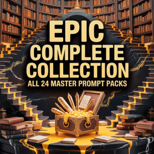 Epic Complete Collection — All 23 Master Prompt Packs + Manuscript Editing