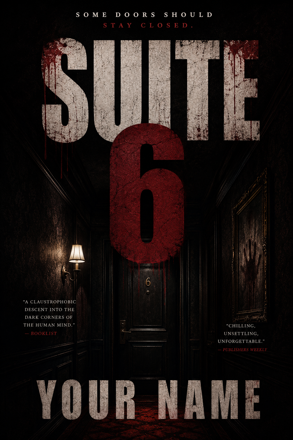 Suite 6 — psychological thriller book cover
